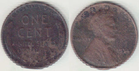 1934 USA 1 Cent A008442